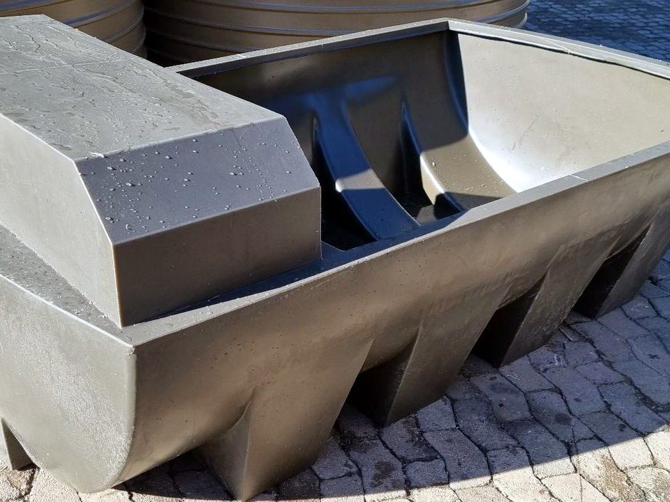 Cattle troughs moulded from Fenix RotoPowder